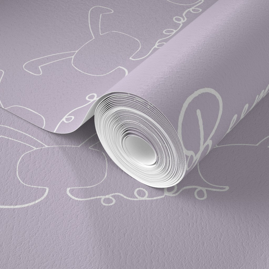 Rabbit With Name Wallpaper - In Kuwait Only