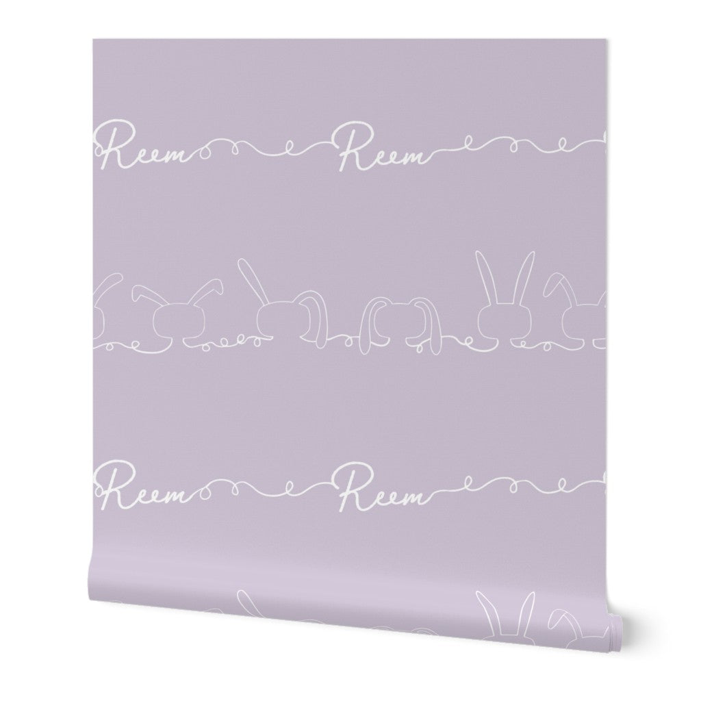 Rabbit With Name Wallpaper - In Kuwait Only