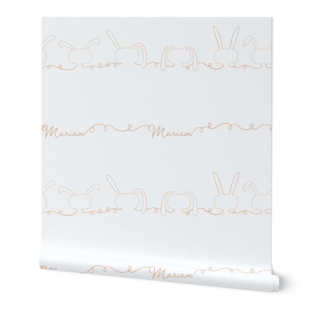 Rabbit With Name Wallpaper - In Kuwait Only
