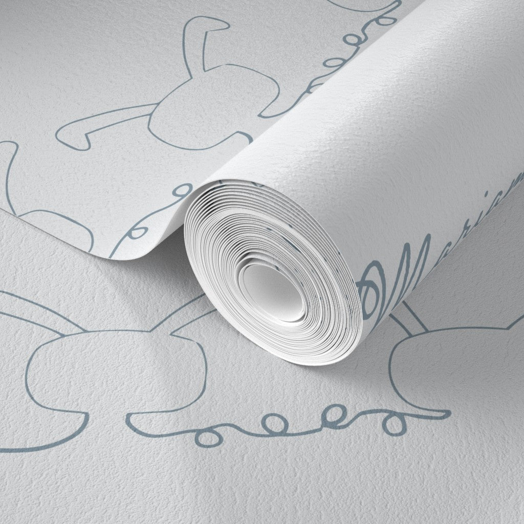Rabbit With Name Wallpaper - In Kuwait Only