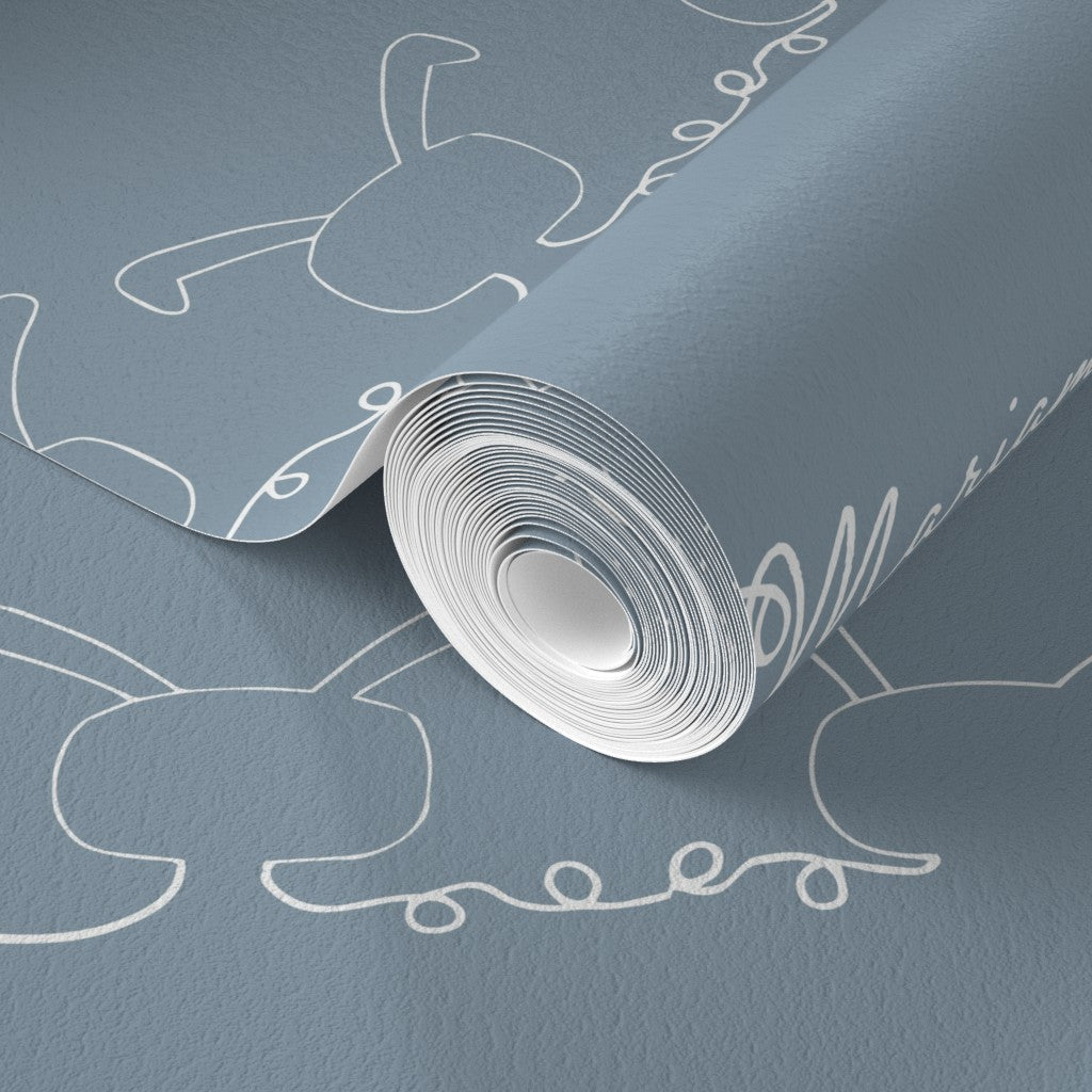 Rabbit With Name Wallpaper - In Kuwait Only