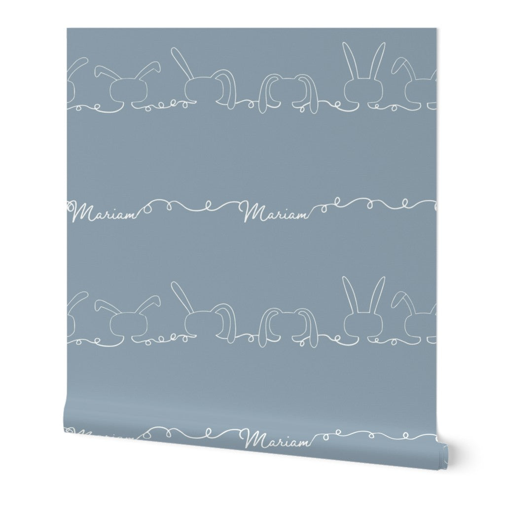 Rabbit With Name Wallpaper - In Kuwait Only