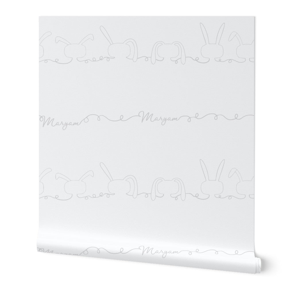 Rabbit With Name Wallpaper - In Kuwait Only