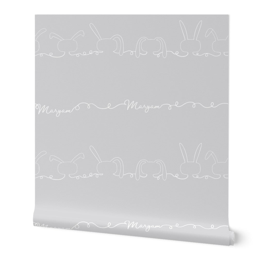 Rabbit With Name Wallpaper - In Kuwait Only