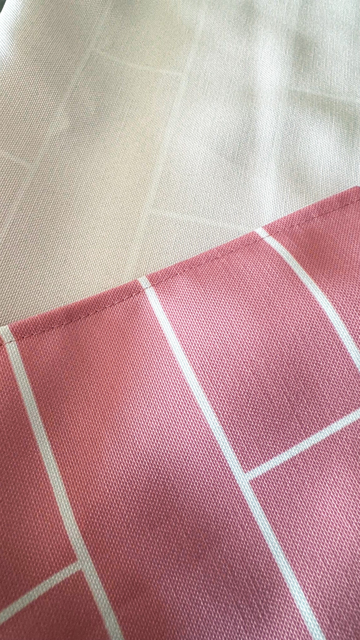 Brick Style Table Runner 150 × 33 cm