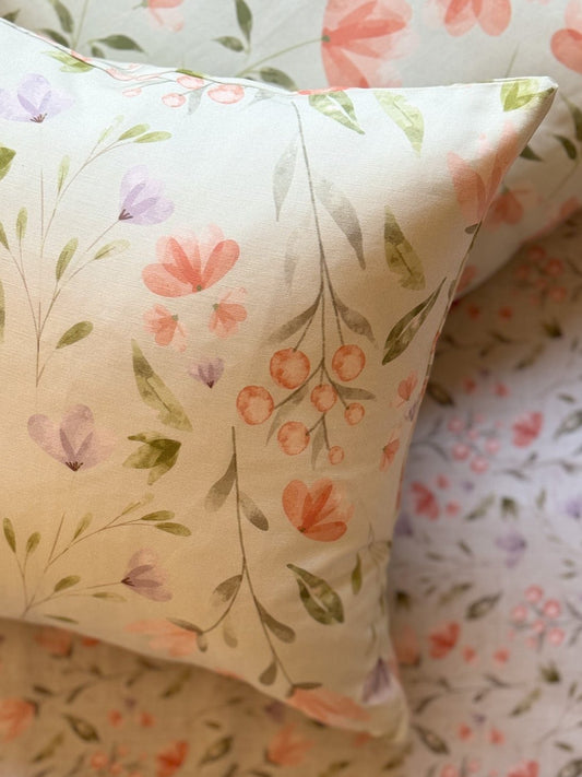 Mix Flowers Cushion 50x50 cm colourful