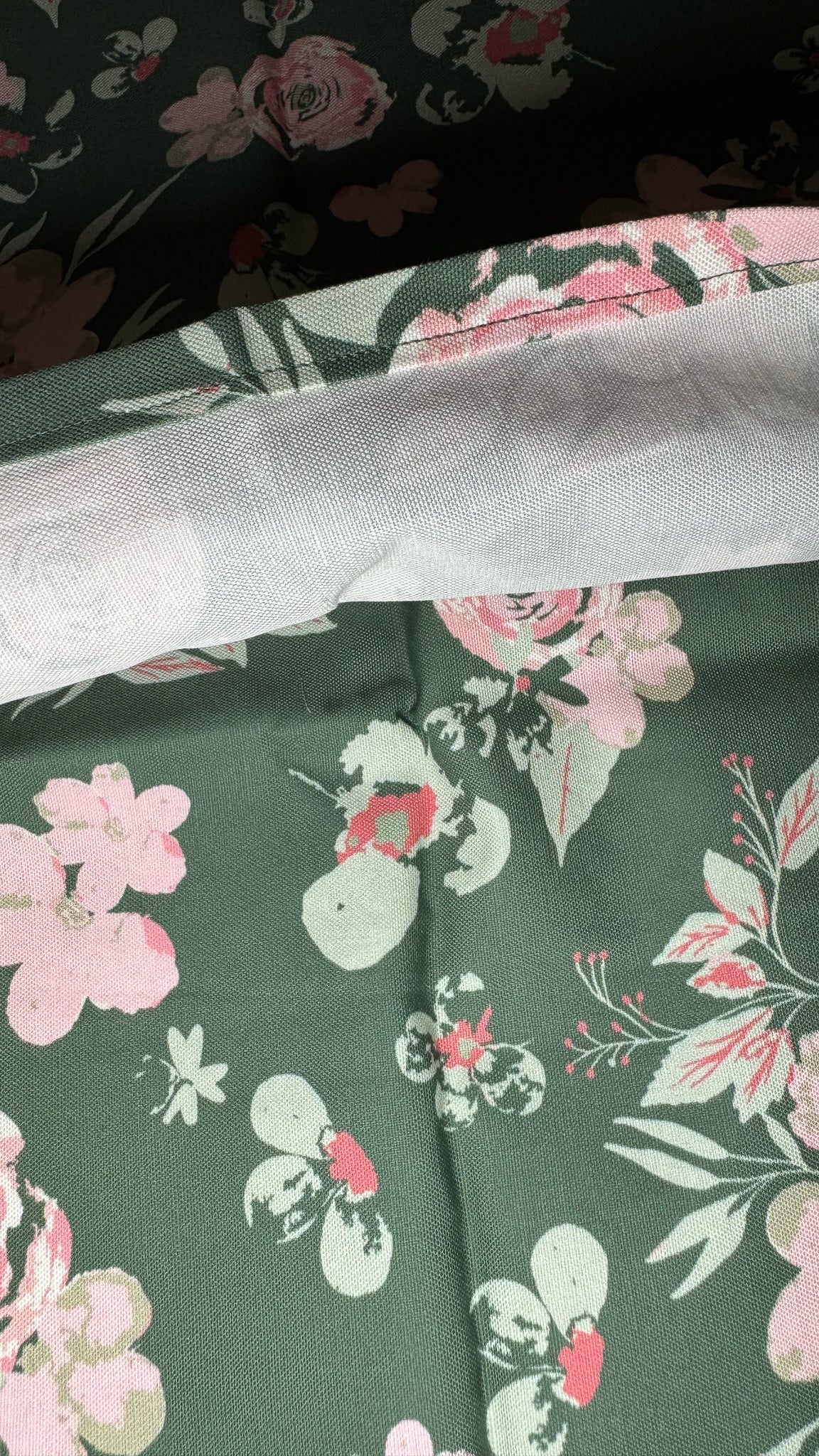 Green Garden Cushion Linen 50x50 cm