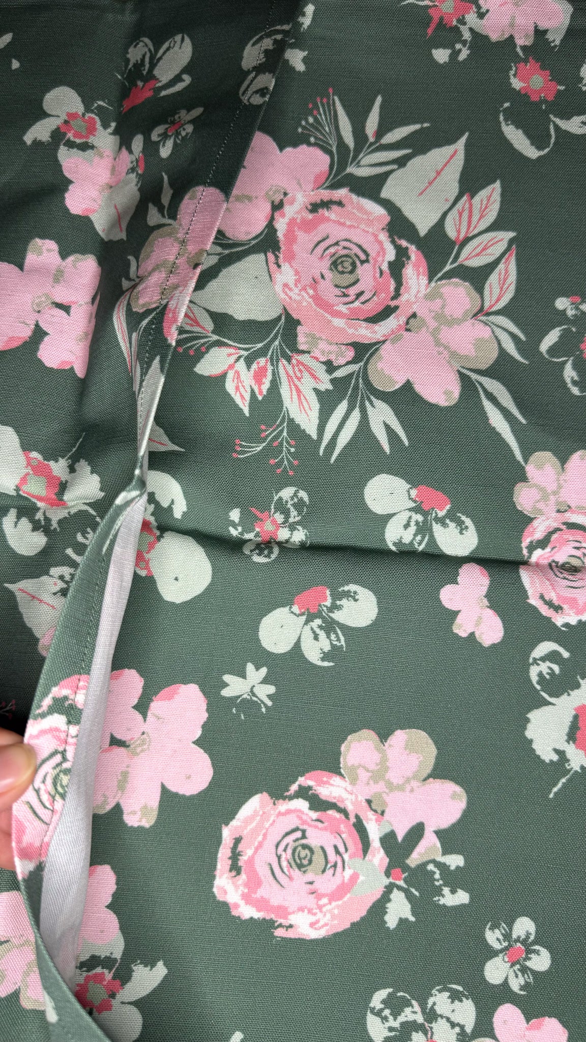 Green Garden Cushion Linen 50x50 cm
