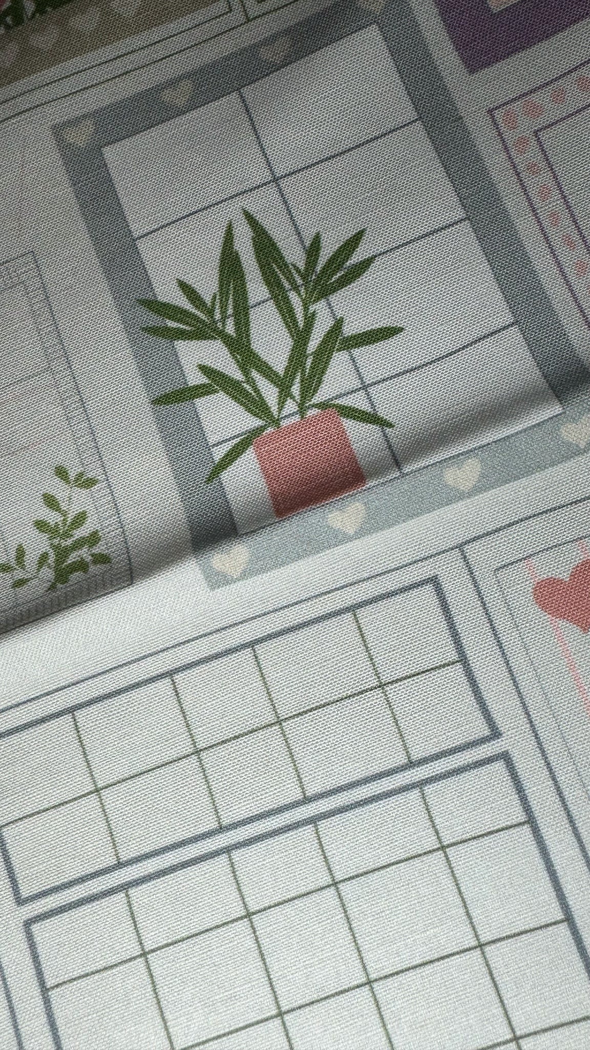 Windows Linen Cushion 50x50 cm