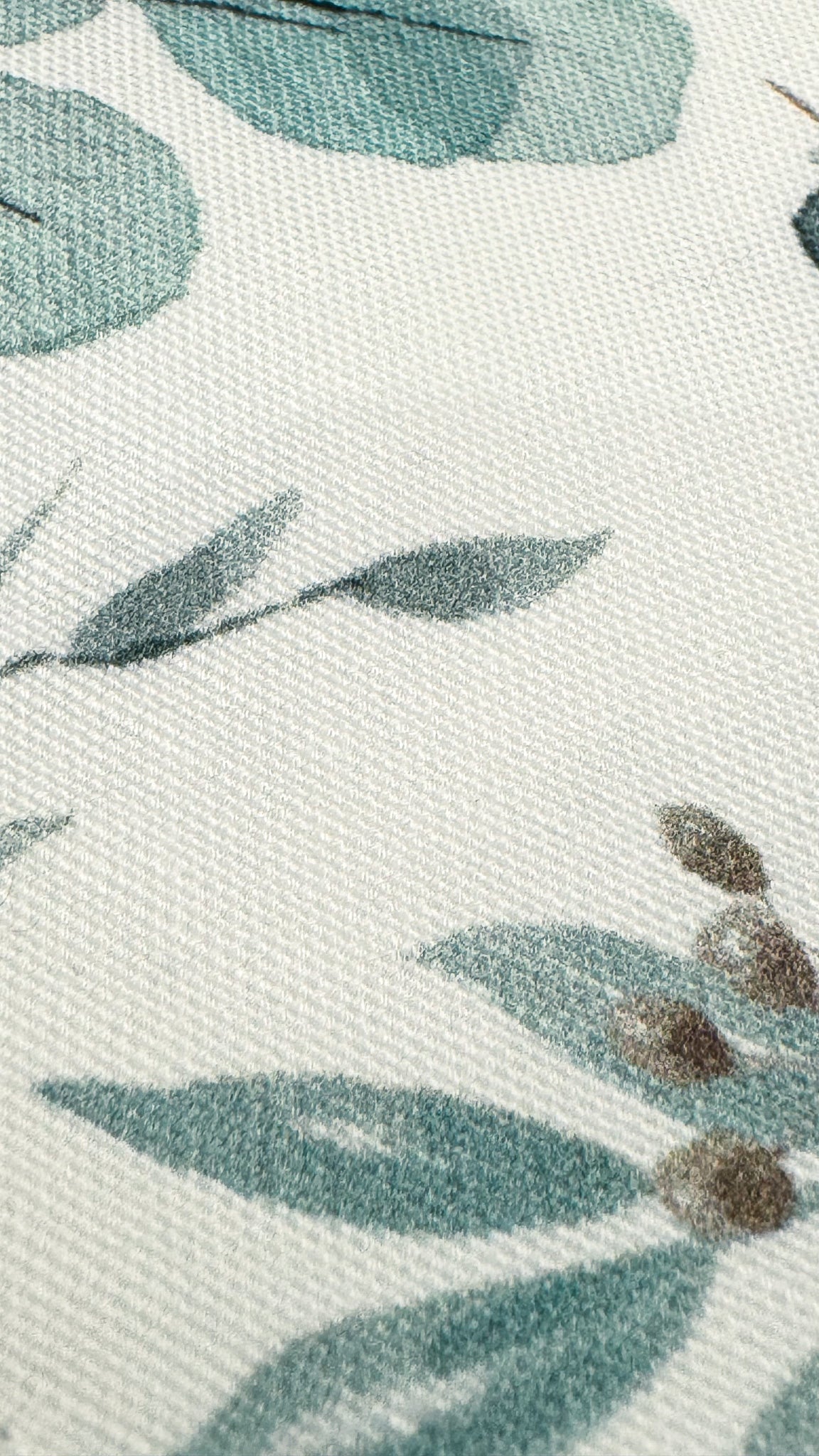 Botanical Green Placemats – Linen-Cotton Canvas