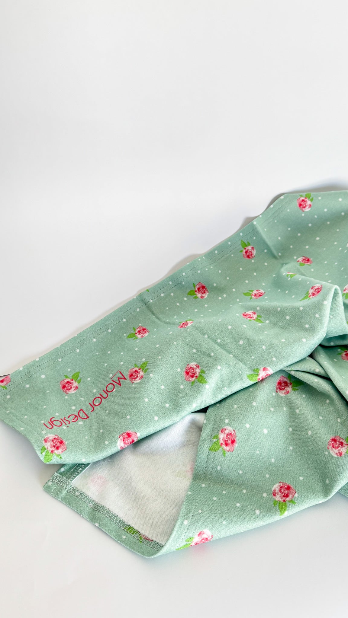 Sweet Blossom – Swaddle + Headband -Green