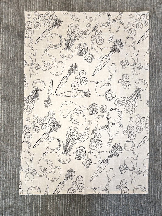 tea towel vegetable