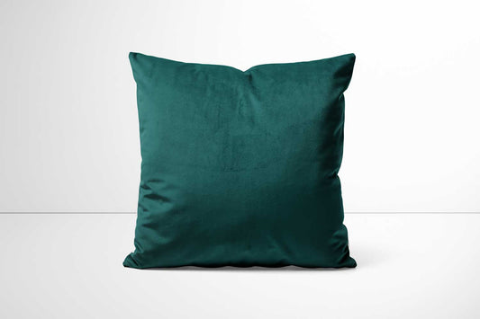 وسادة مخملية باللون التركواز