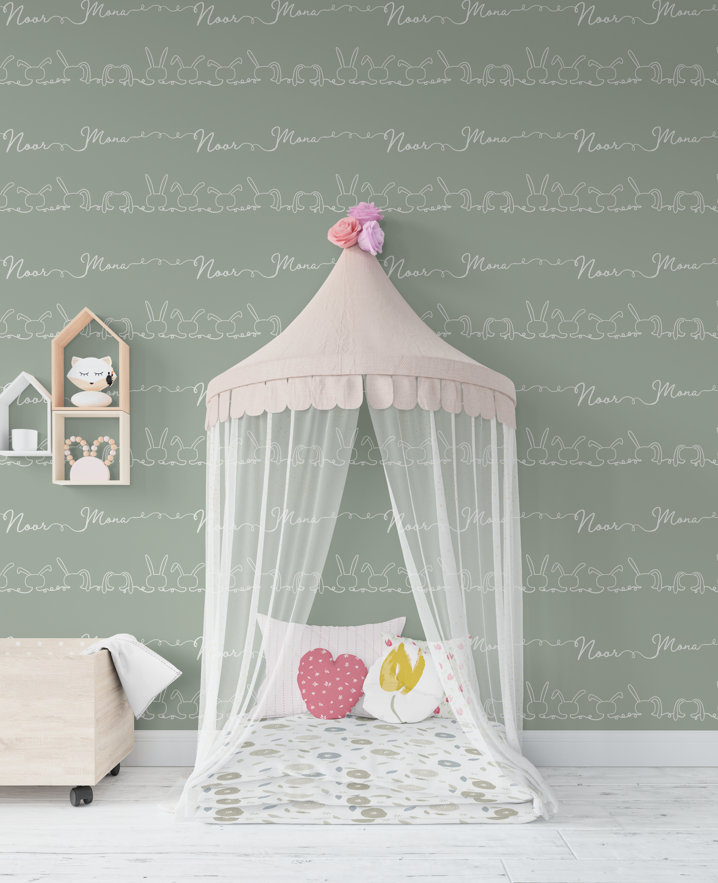 Rabbit With Name Wallpaper - In Kuwait Only