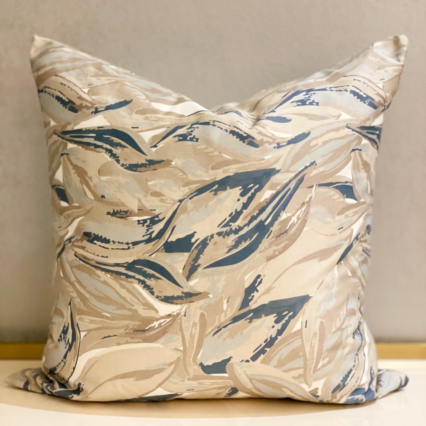 Abstract Leaves Cushion 50x50 cm