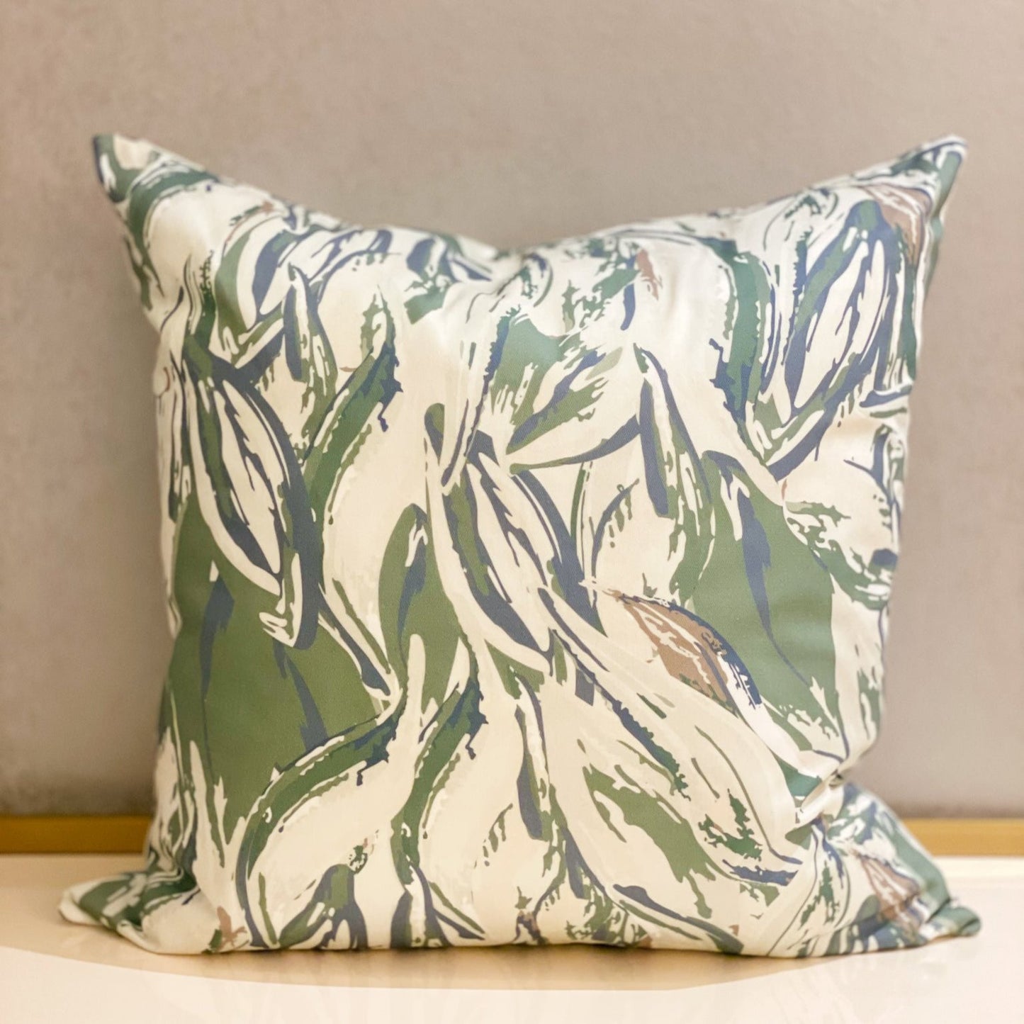 Abstract Leaves Cushion 50x50 cm
