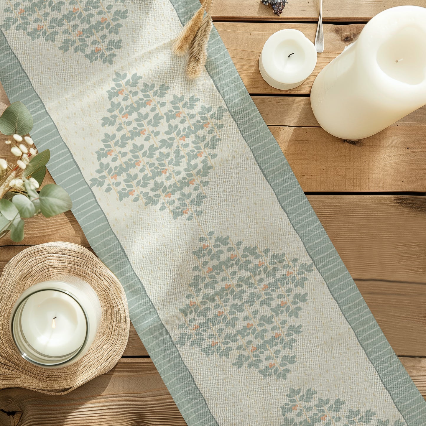 عتق- مفرش طاولة رنر كلاسيكي 150 سم