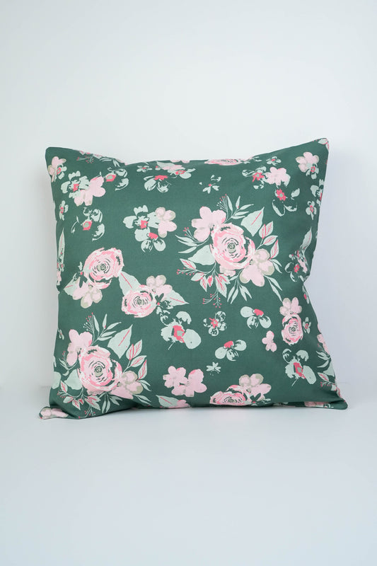 Green Garden Cushion Linen 50x50 cm