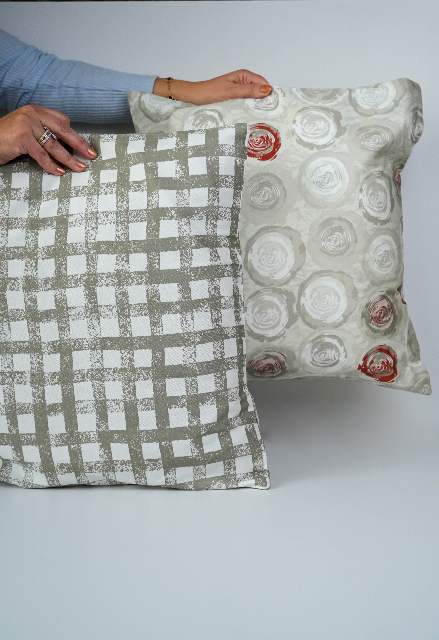 Plaid cushion Linen 50x50cm