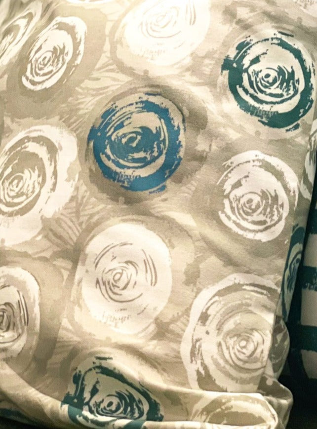 Abstract Roses Cushion