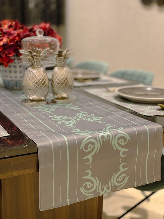 typography table runner