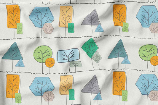 Tree Shape Fabric