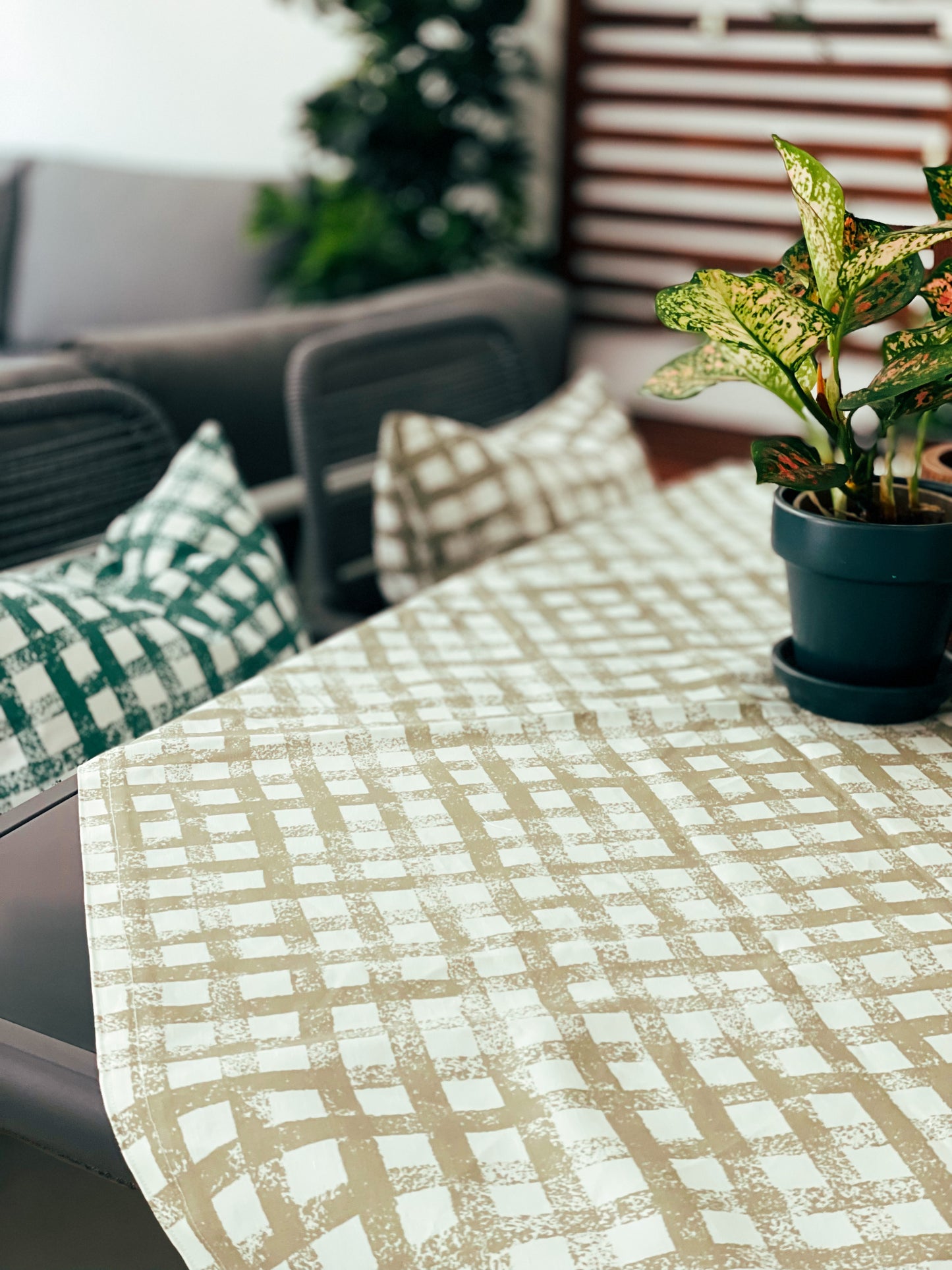 Plaid Tablecloth 120 x 120 cm