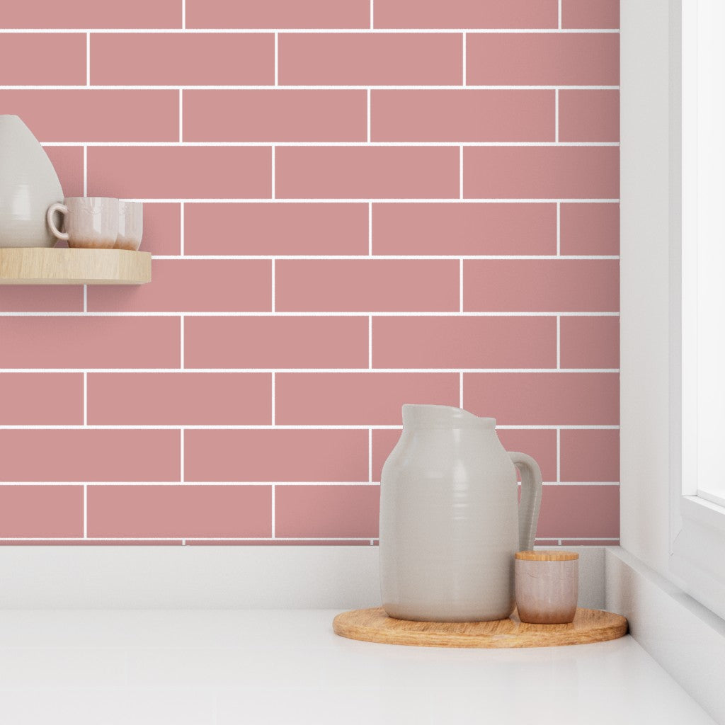 Bricks Peel & Stick Removable Wallpaper By Roll